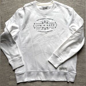 Women's LIG Orignal Positive Lifestyle Simply True Fleece Size L 100% Cotton